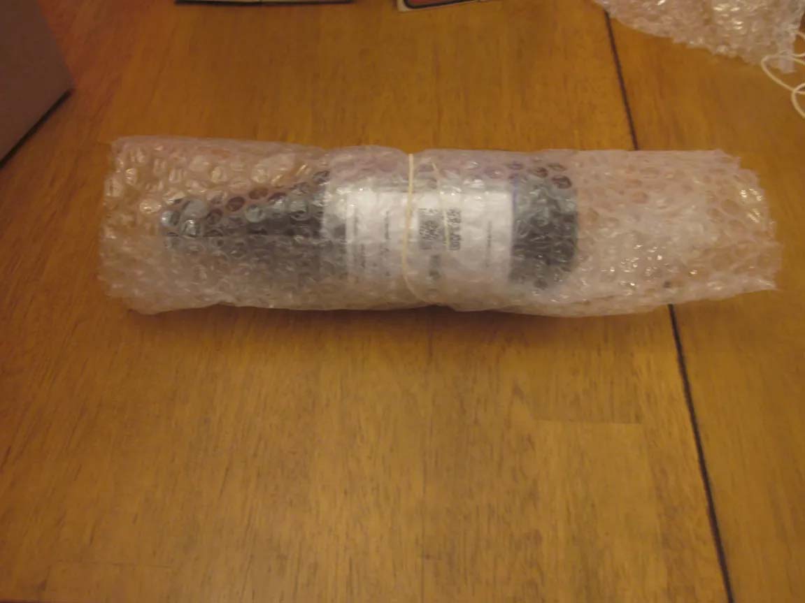 Bottles inside Ziplock bags